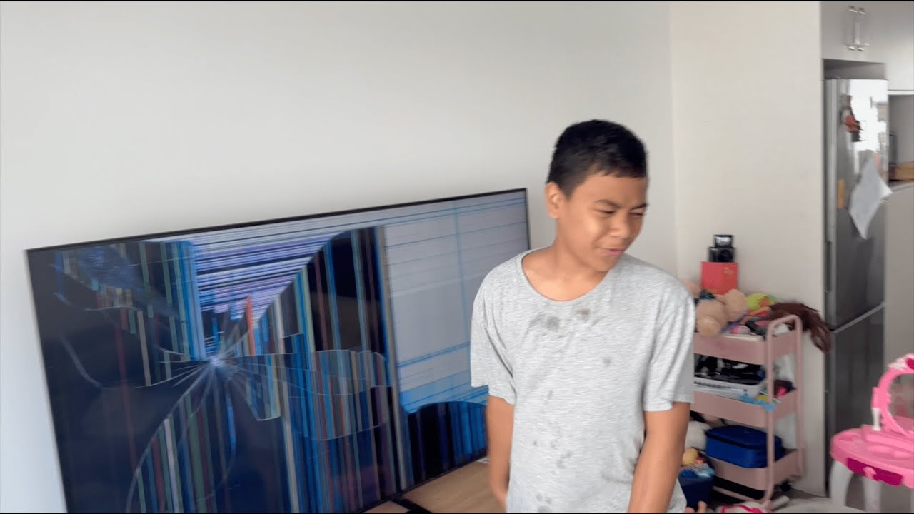BROKEN TV PRANK ON PETER **PRANK GONE WRONG** 😱 | AL_Squad2020