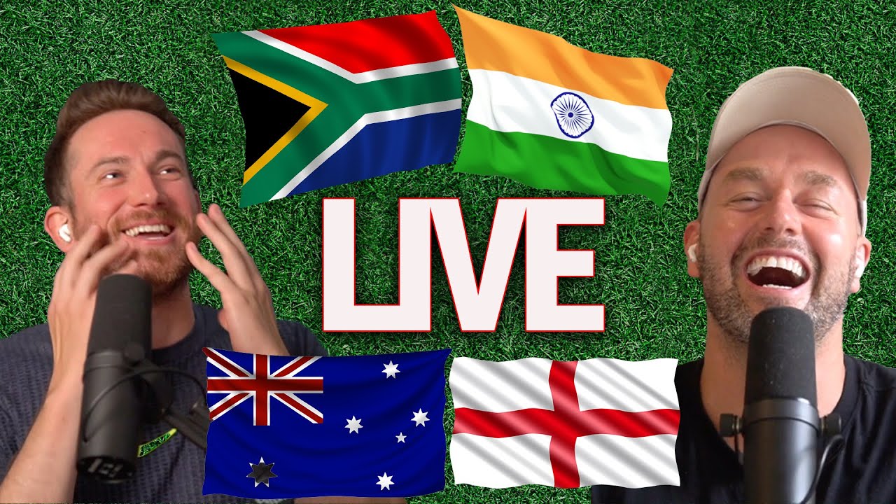 SA v IND + AUS v ENG| LIVE WATCHALONG!!