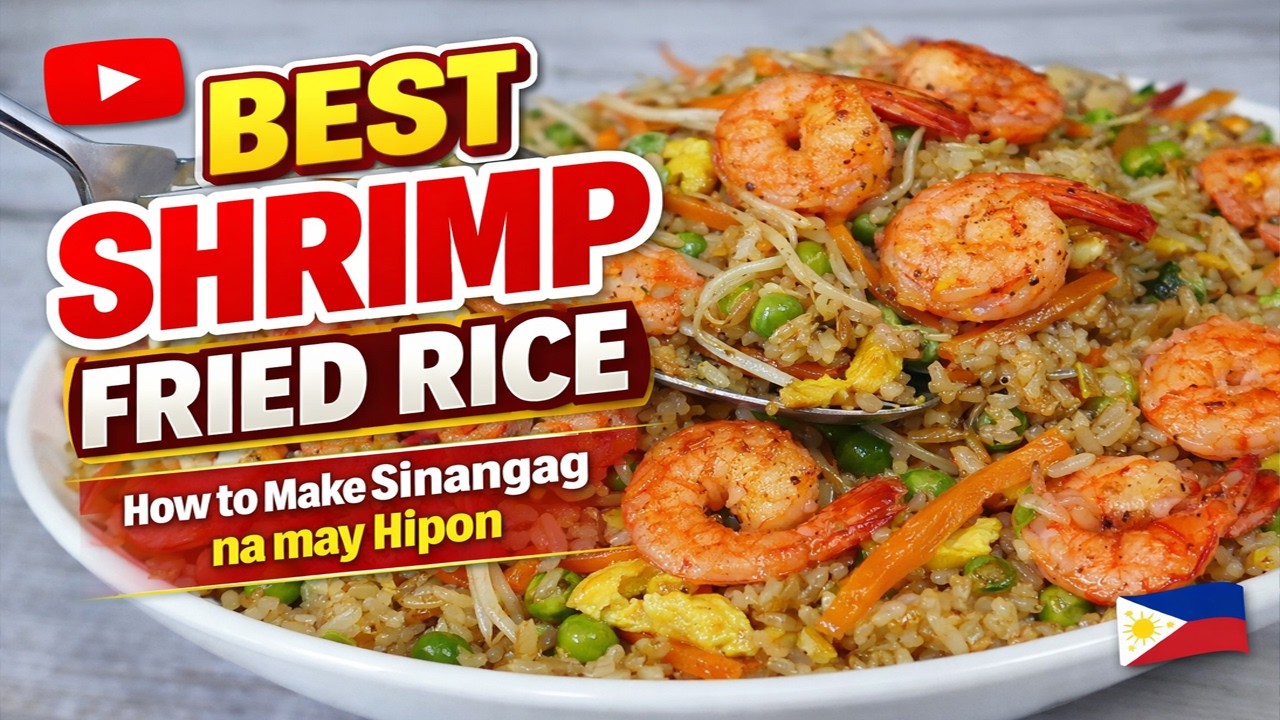 SHRIMP FRIED RICE | How to Make Delicious Sinangag na may Hipon