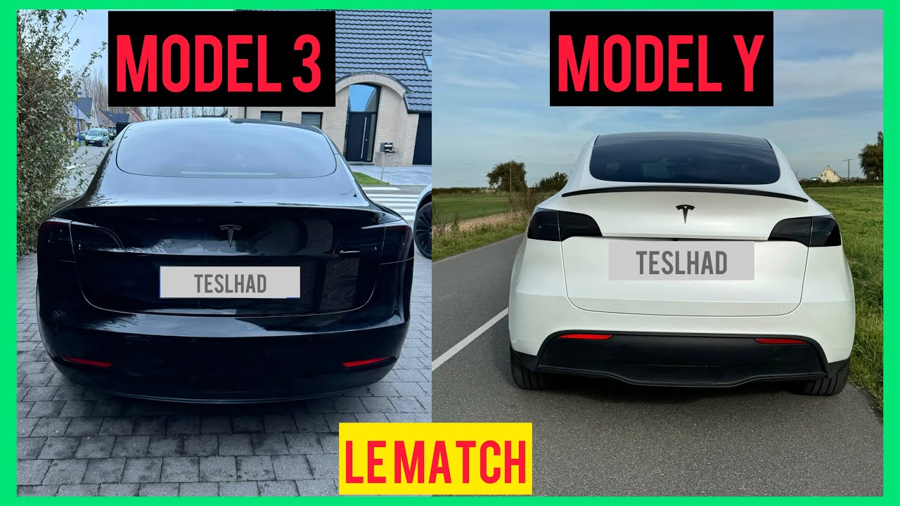 Tesla MODEL 3 ou Tesla MODEL Y ? Comparatif complet