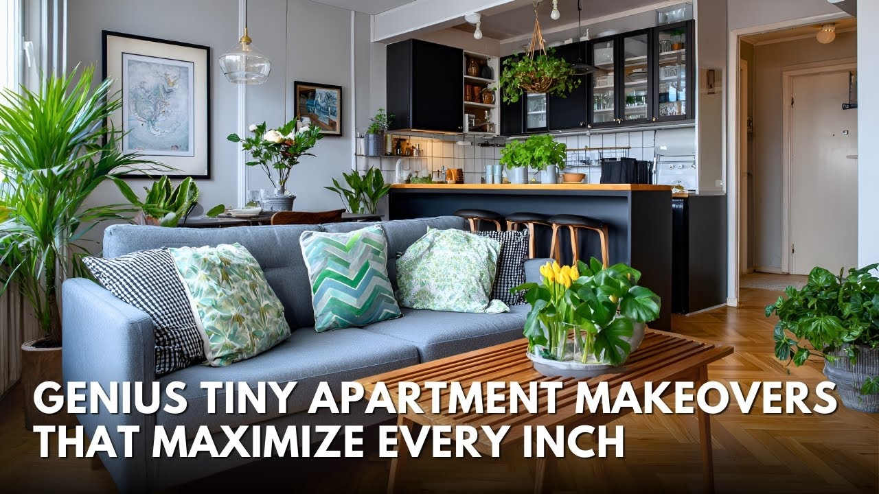 Genius Tiny Apartment Makeovers That Maximize Every Inch