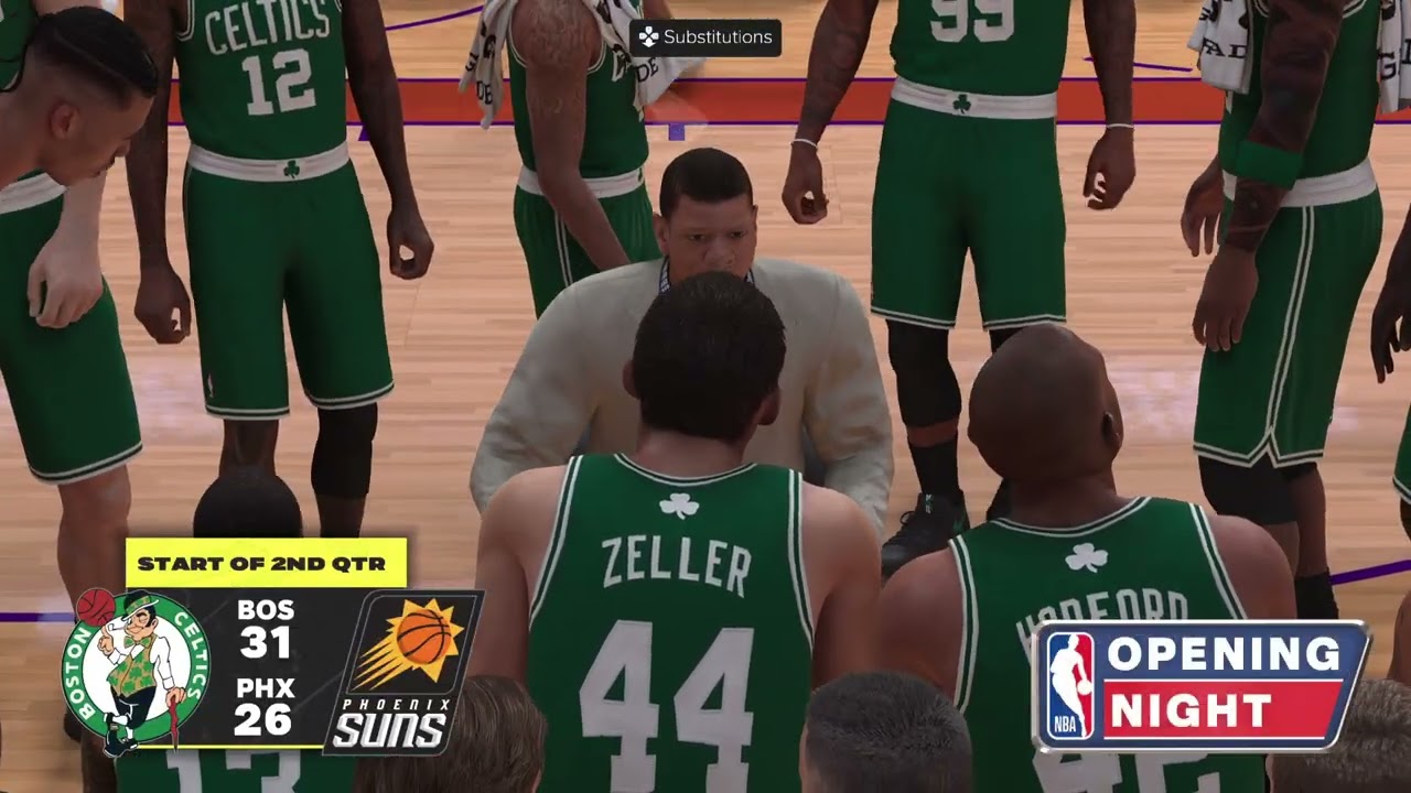 NBA2: Boston Celtics vs Phoenix Suns 2016