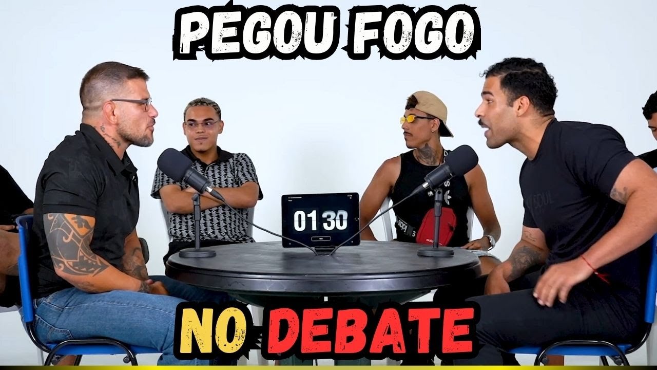 DEBATE MARCELO BRIGADEIRO vs 7 CRIAS