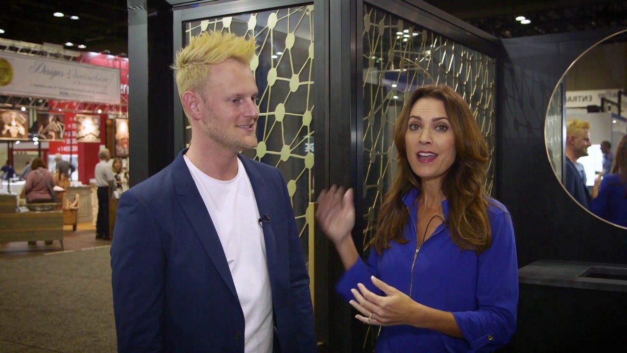 Bobby Berk & Karen LeBlanc Unveil The Insiders Collaboration With Coastal Shower Doors @ KBIS 2017