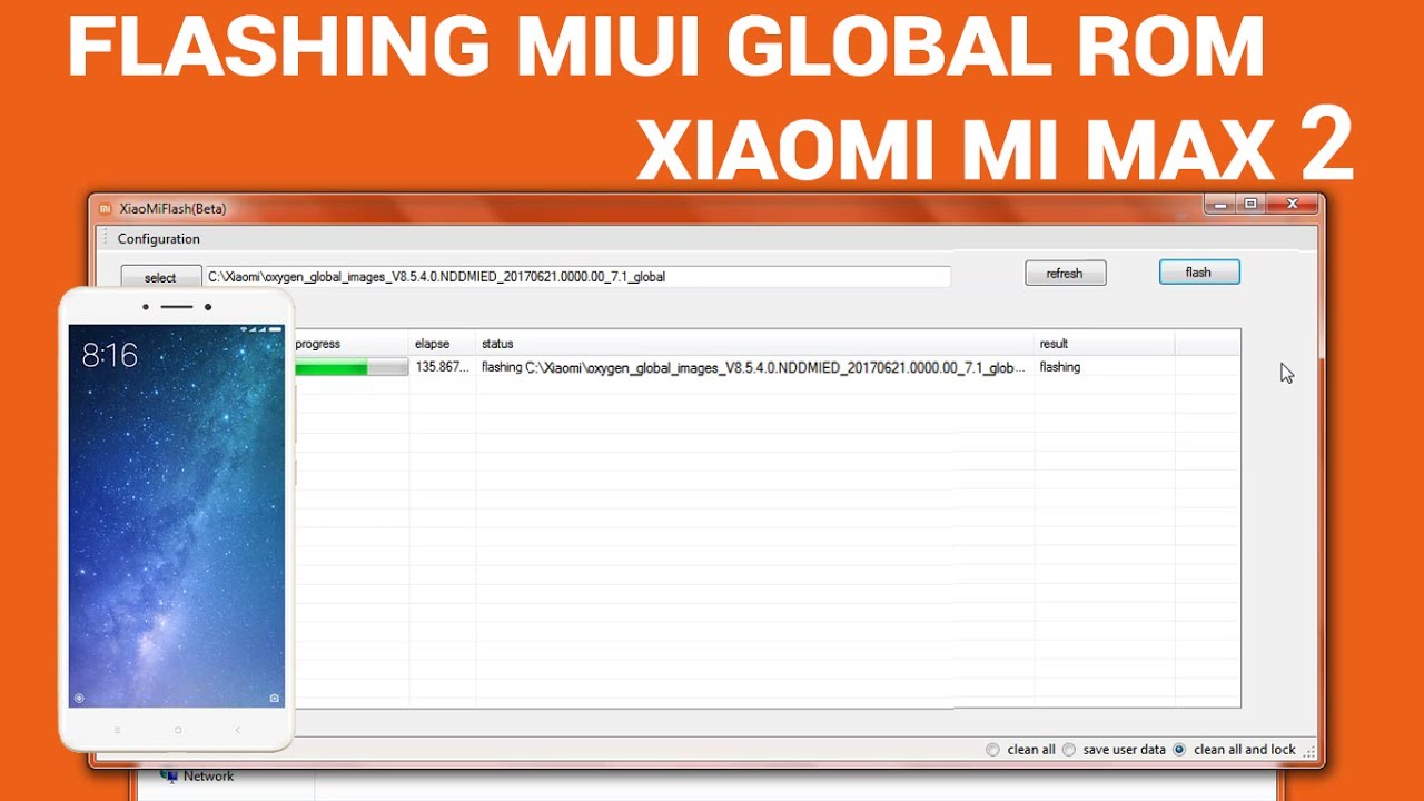 Flash/Unbrick Fastboot Miui Rom Xiaomi Mi Max 2 | Mi Max 2 Global Rom Flashing