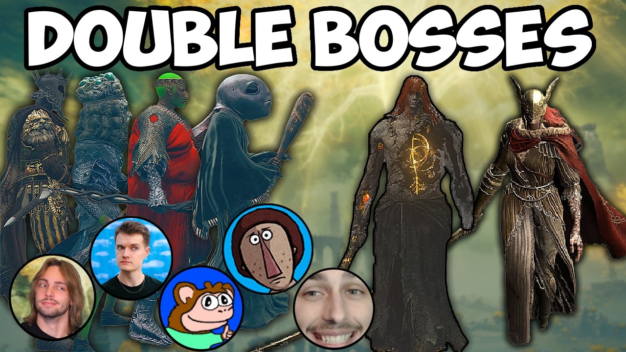 We did a DOUBLE bosses Randomizer race...it was insane.