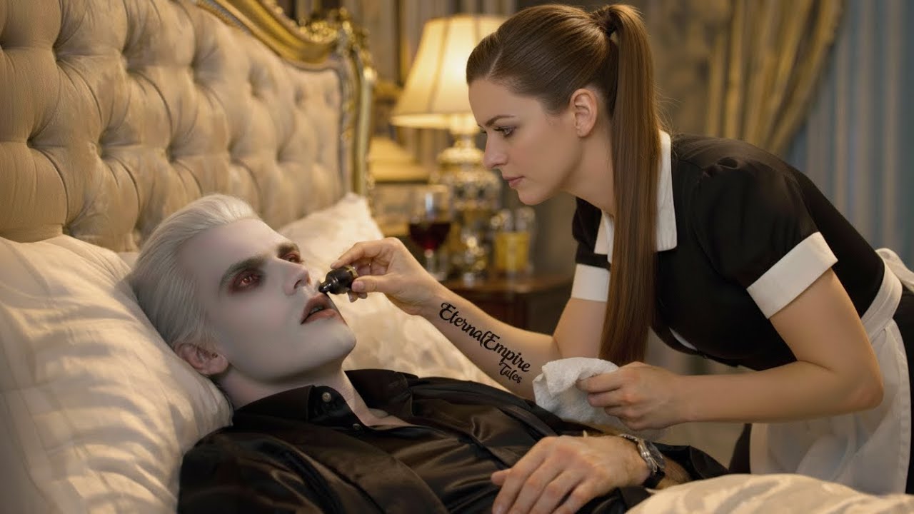 Vampire Billionaire Pretends To Sleep To Test New Waitress—What She Does Leaves Him Paralyzed
