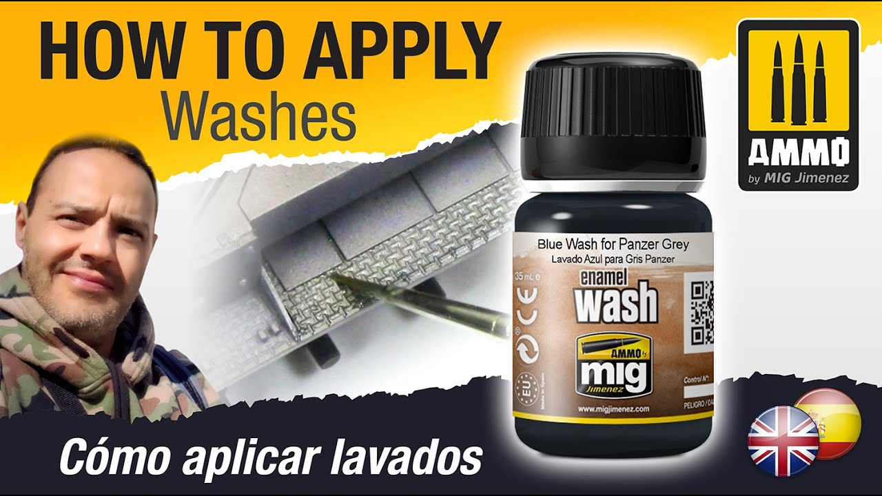 HOW TO APPLY WASHES / C&Oacute;MO APLICAR LAVADOS