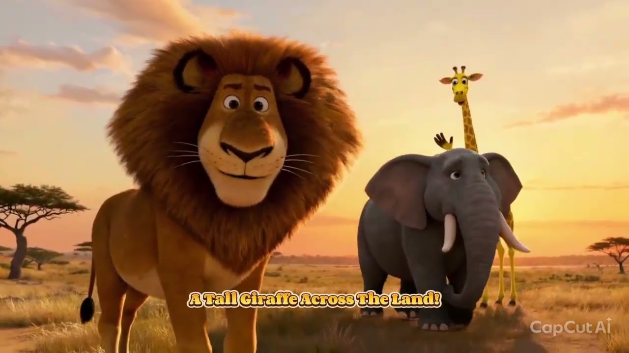 Woof Meow Moo 🐶🐱🐮 | Animal Sounds Poem for Kids