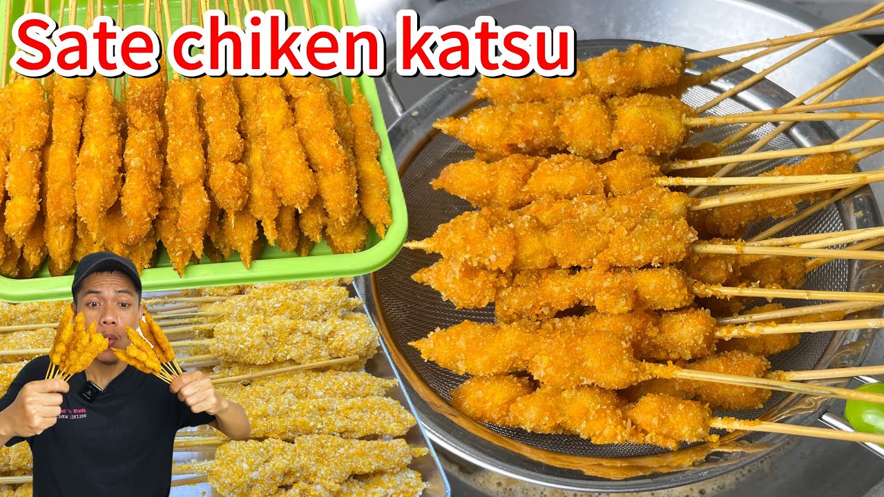 Cara Buat Sate Chiken Katsu ide jualan kekinian yang murah meriah 