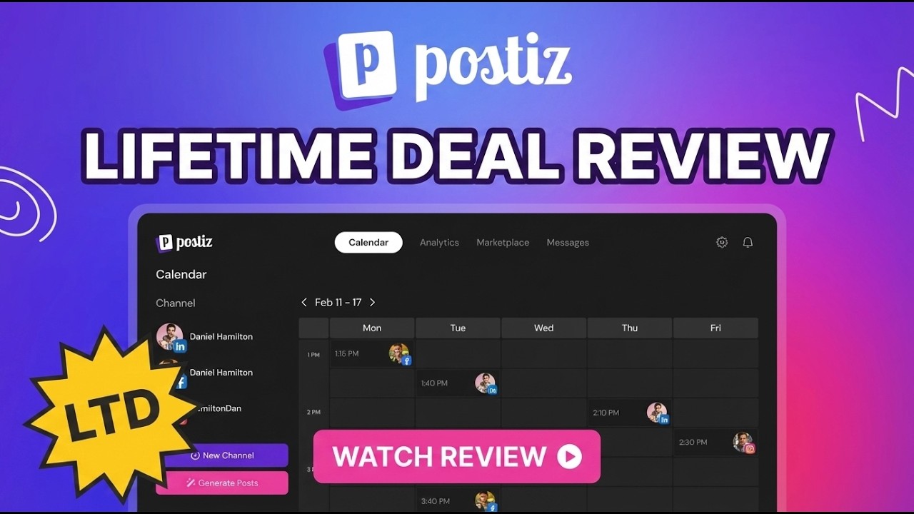 Postiz Lifetime Deal Review &ndash; Is This AI Social Media Tool Worth It? (AppSumo 2026)