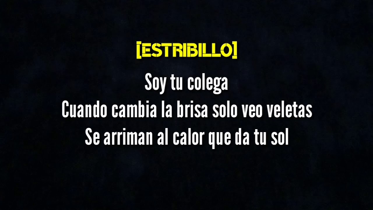 Colegas - Babi (letra)