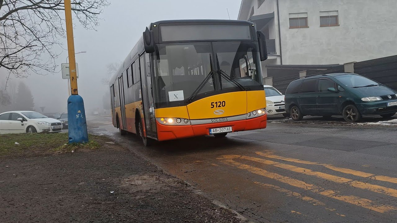 Solaris Urbino 12 III Hybrid #5120 (ex Arriva Warszawa #9401) ● Linka X ● DPMK