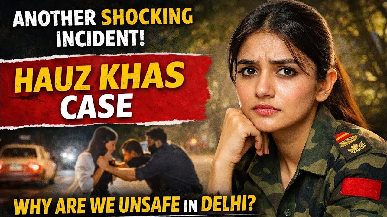 Another Scary Incident in Delhi | Hauz Khas Case😳☠️#dailyvlog#lifestyle#delhi#crime#safety#fyp#vlog 
