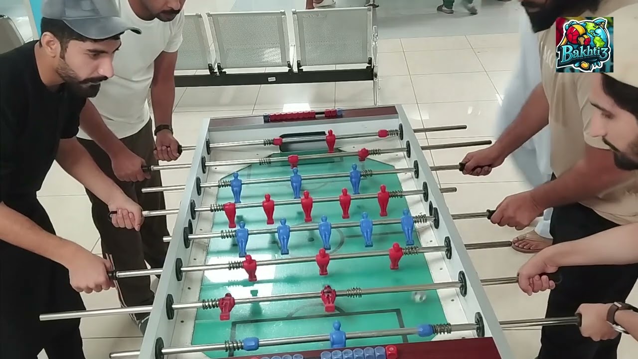 Double Trouble:Foosball 2v2 throwdown.
