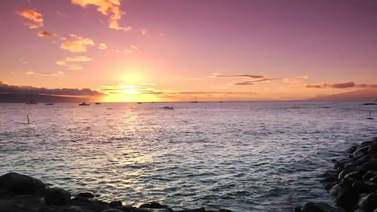 The Sunsets of Maui - Lahaina Harbor