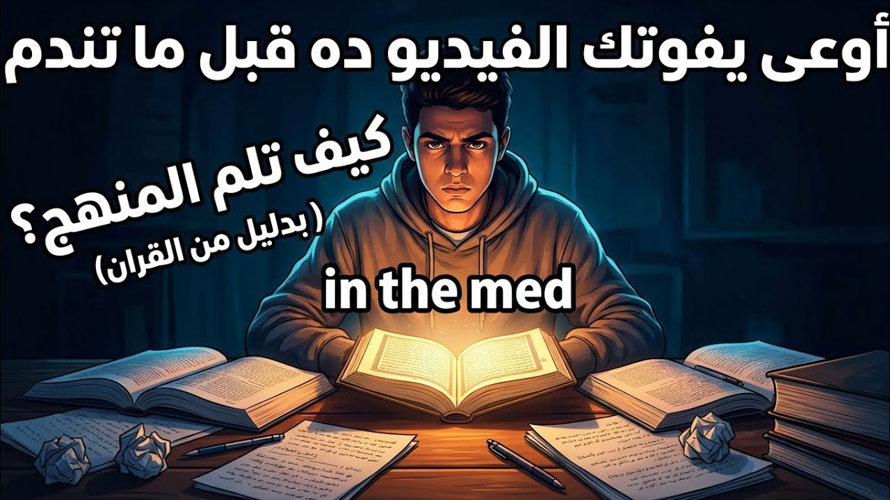 أوعى يفوتك الفيديو ده قبل ما تندم | كيف تلم المنهج بالدليل من القرآن