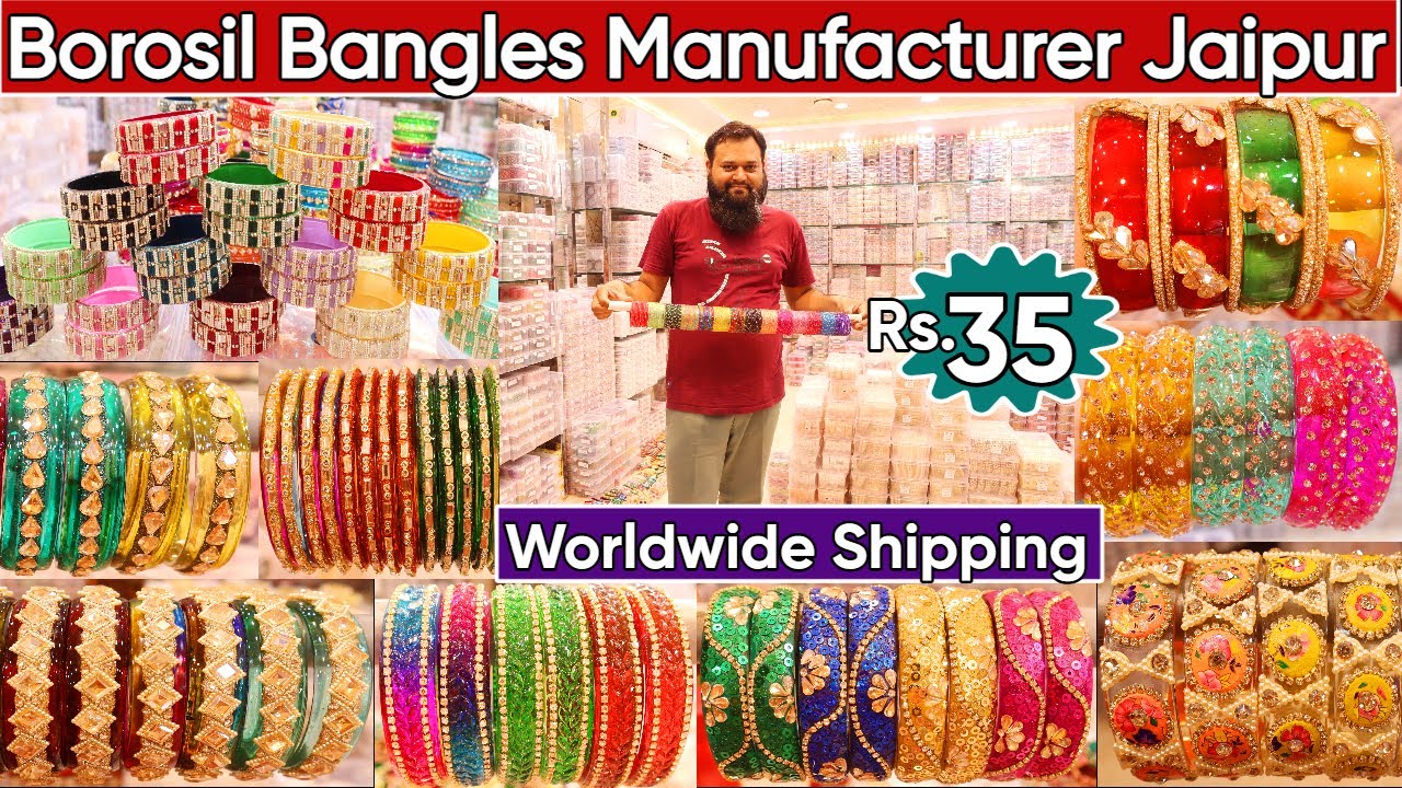 Latest New Fancy Borosil Glass Bangles Collection 2025 | Premium Bangles Manufacturer in Jaipur