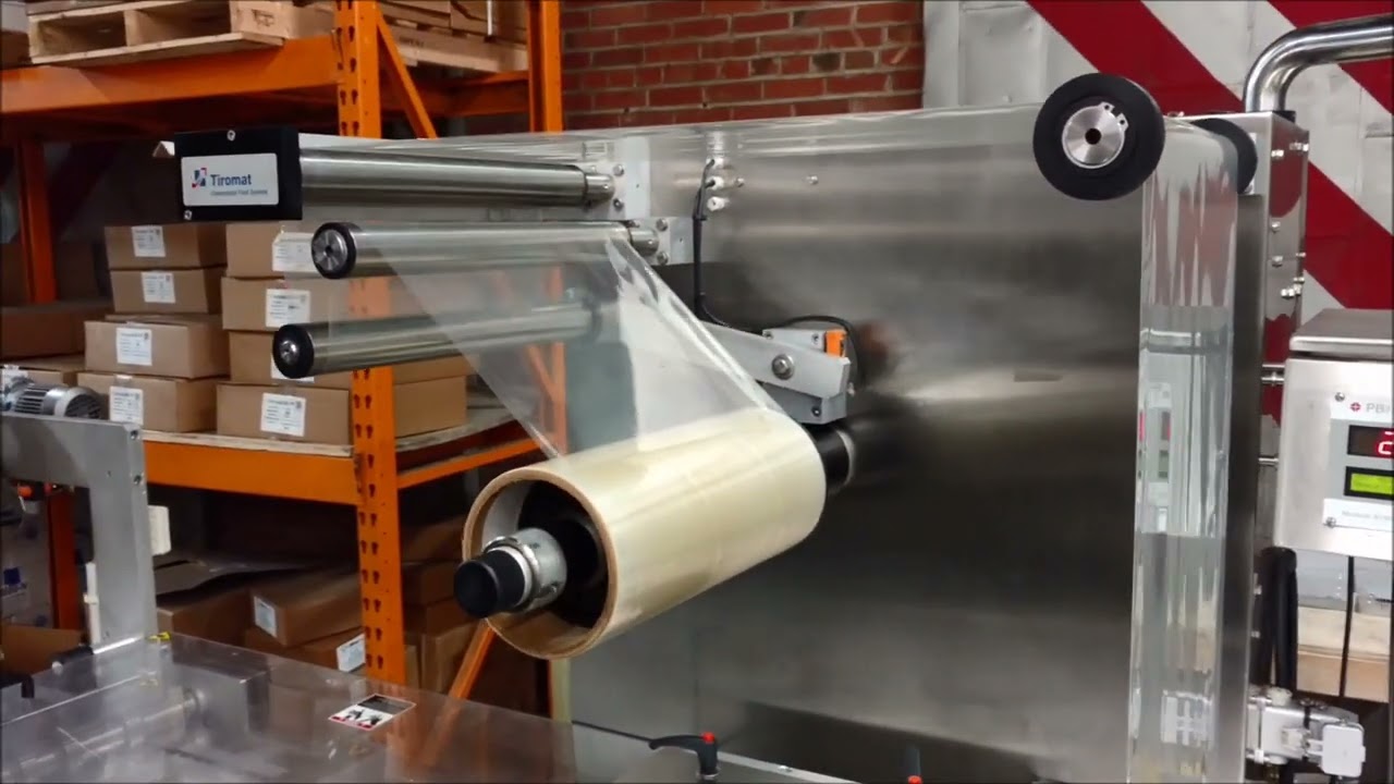 Tiromat Compact 420 rollstock packaging machine, SN: 7871601233, 230V/3Ph/60hz Lot 268 7/22 Auction