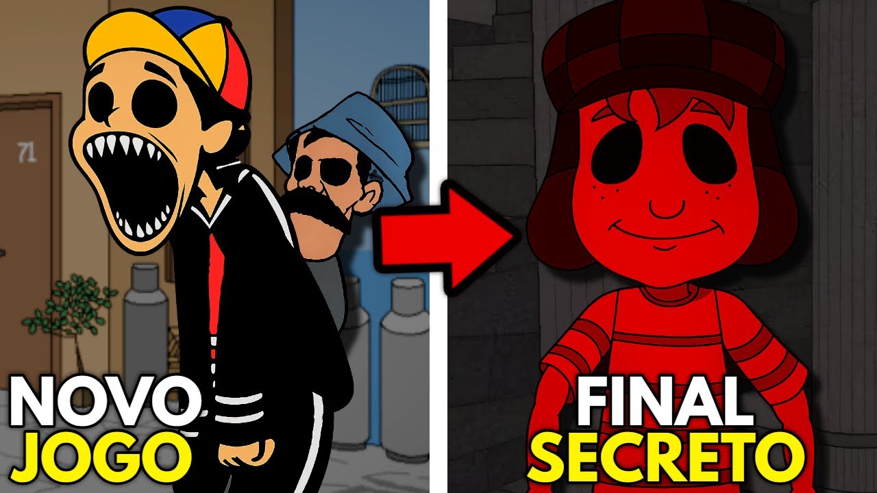 NOVO JOGO DE TERROR DA VILA DO CHAVES ASSUSTADOR CHAVES NIGHTMARES FINAL SECRETO NOVOS PERSONAGENS