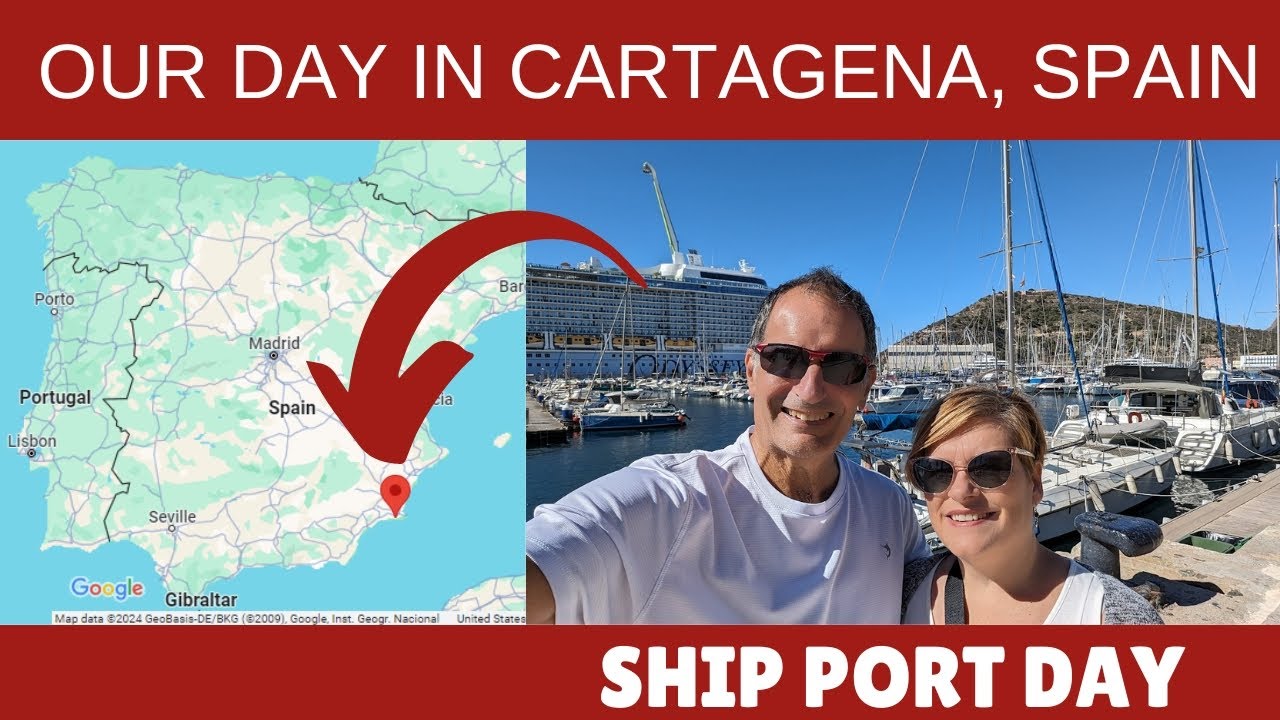 Ship Port Day in Cartagena, Spain