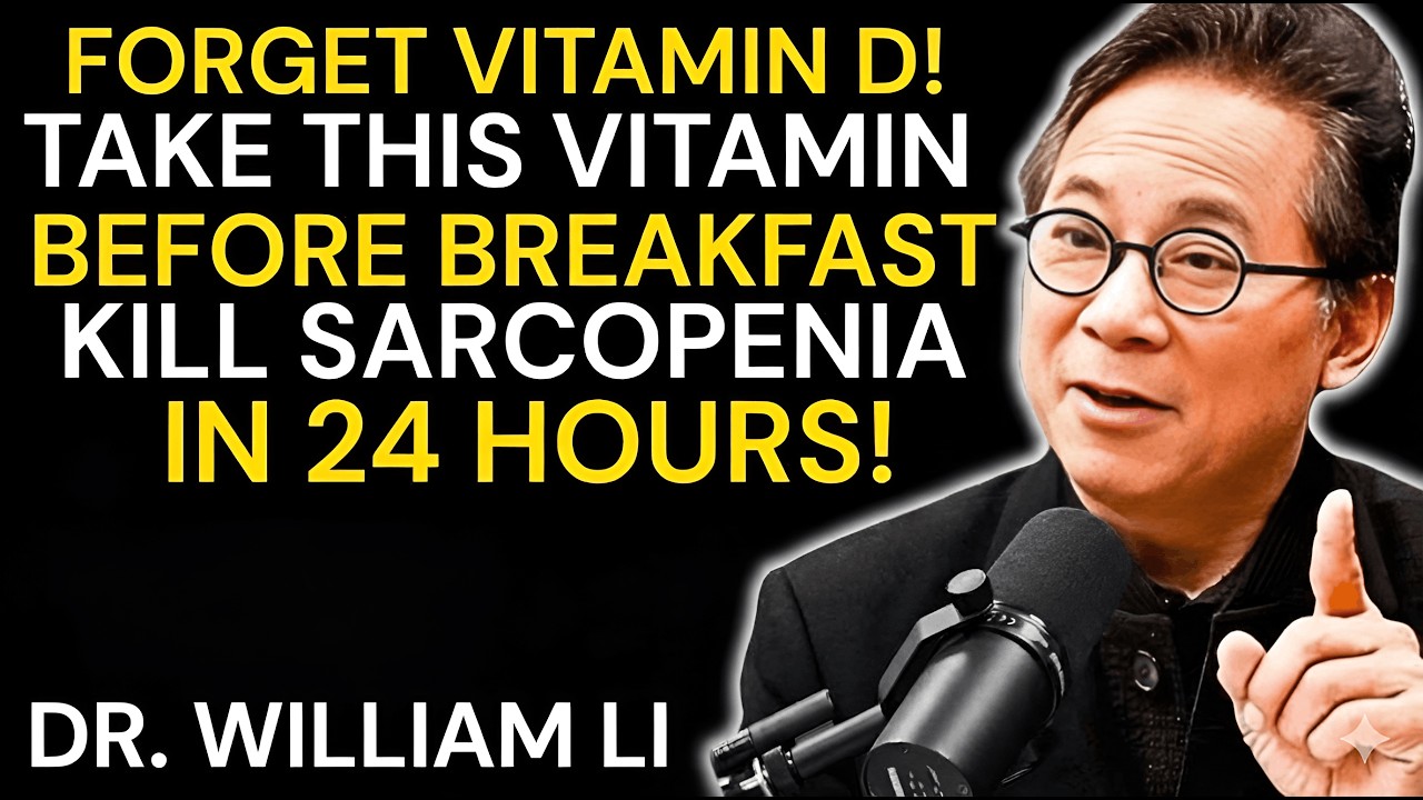 Forget Vitamin D Pills — These 2 Breakfast Vitamins Supercharge Muscle Growth | Dr. William Li