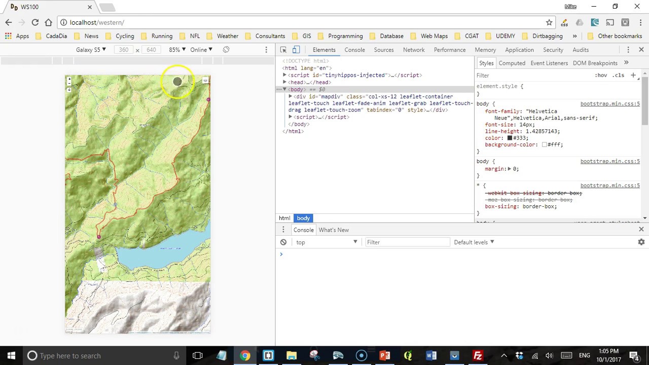 New Course: Mobile GIS and mapping applications with Leaflet