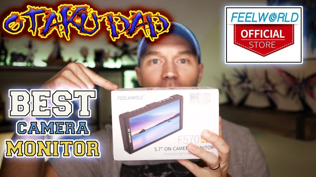 BEST On Camera Field Monitor Review FeelWorld F570 Nerd Dad