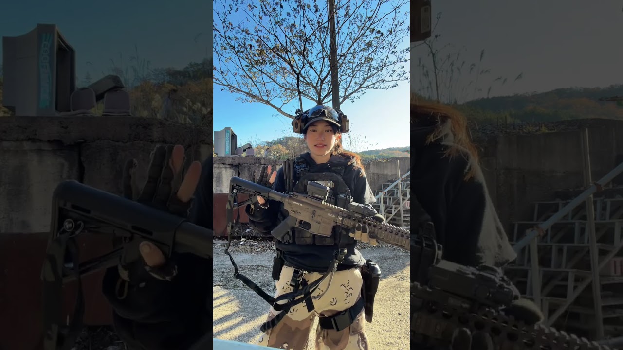 りりあんぬ葵 のサバゲー装備紹介動画　#airsoft #airsoftgun #tacticalgear