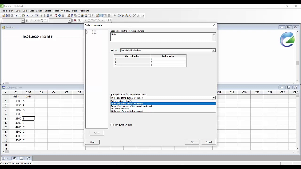 Minitab Değişken Dönüştürme- Dr. Naci MURAT
