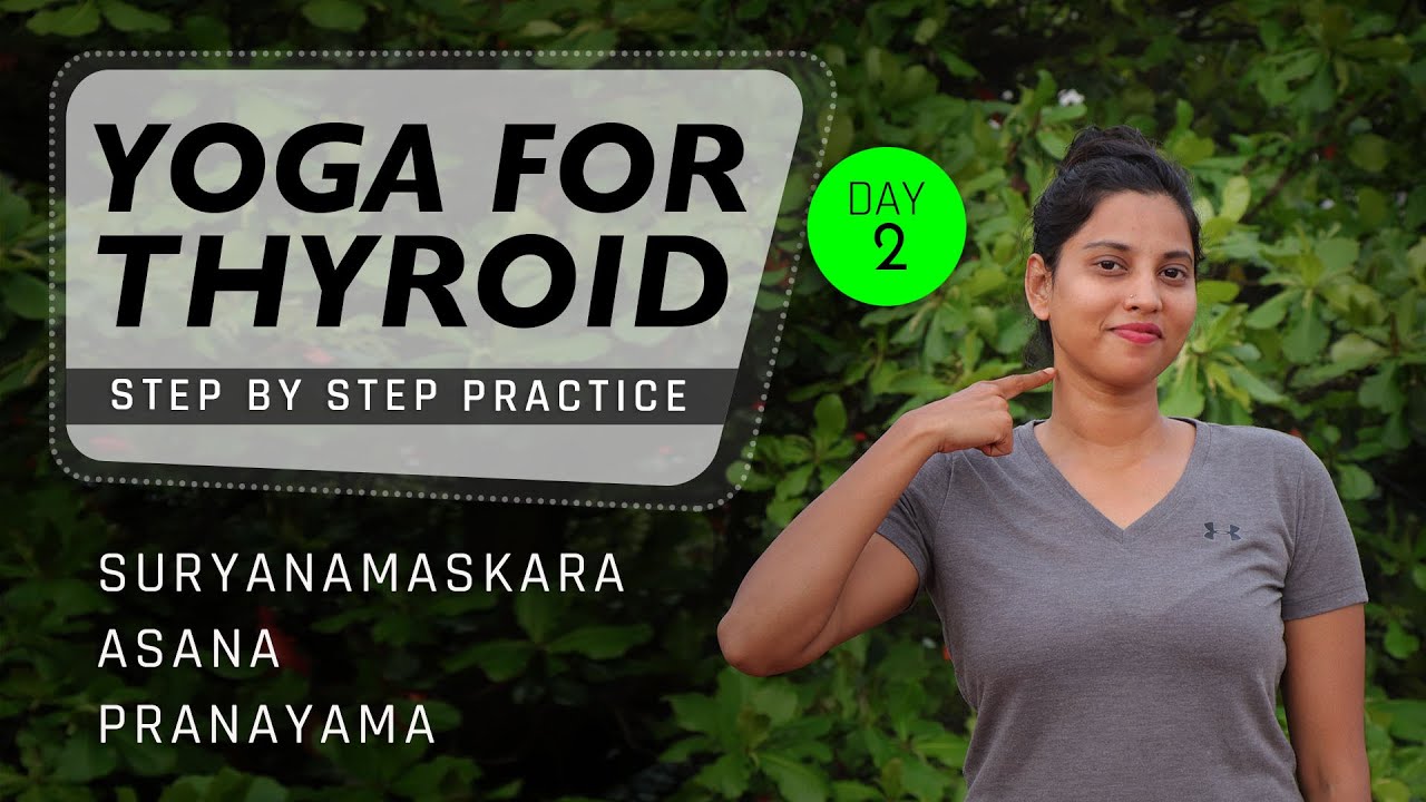 Day 2 of 3 days Yoga For Thyroid (Follow Along) | Yoga Sessions For Beginners