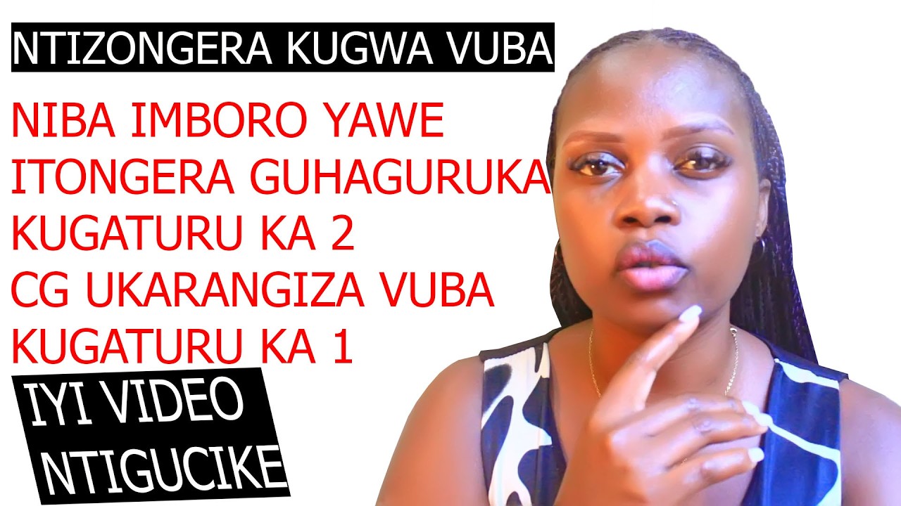 DORE UKO URONGORA IMINOTA MYINSHI IMBORO NTICIKE INTEGE UGACUMITA UKANYAZA KANDI NTAMITI WAKORESHEJE