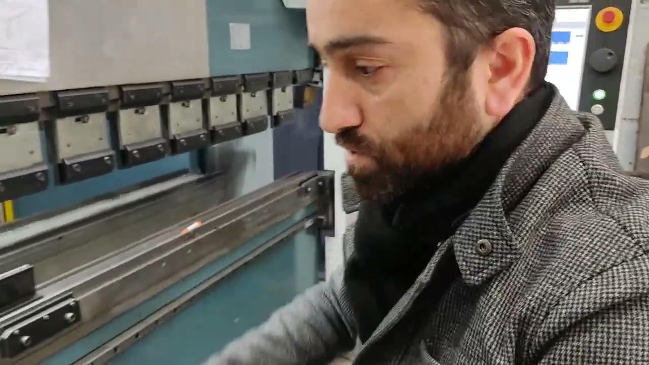 Abkant preste bükme işlemi nasıl yapılır?