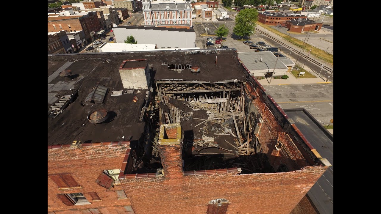 Home Guard Building Demolition, Van Wert Ohio