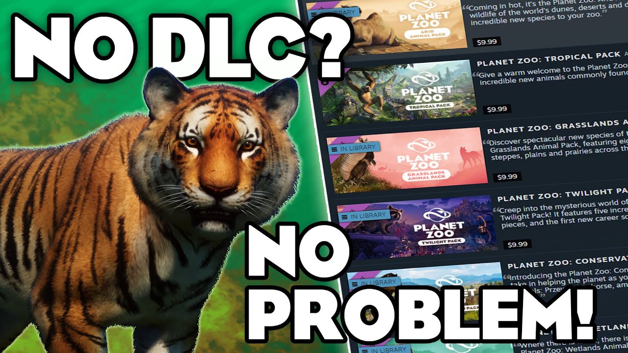 Вам ДЕЙСТВИТЕЛЬНО нужны DLC для Planet Zoo?