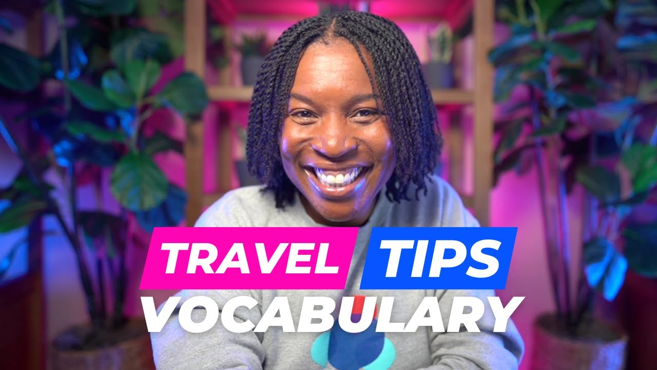 TOPICAL ENGLISH VOCABULARY | ENGLISH WORDS ABOUT TRAVEL TIPS