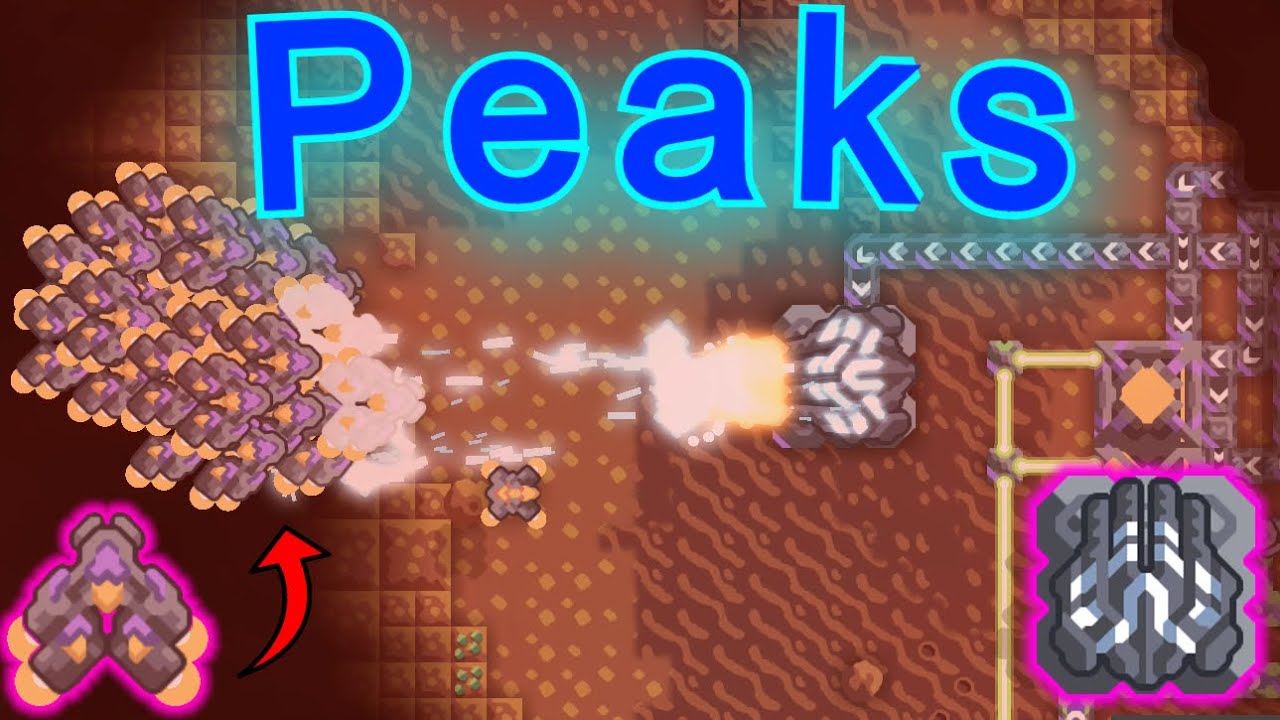 Building Avert to Launch an Air Invasion in Peaks | Mindustry: Conquest of Erekir ep.7