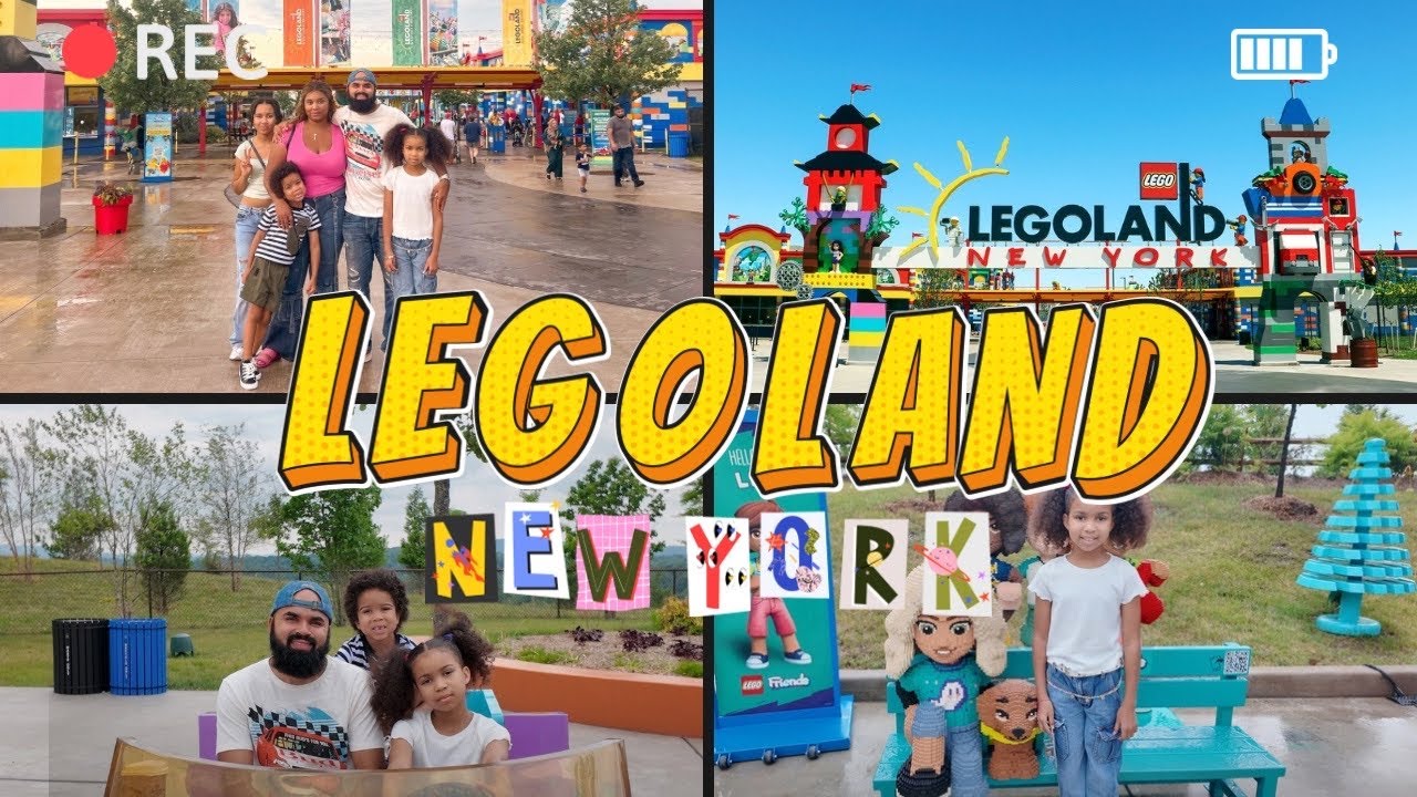 LEGOLAND NEW YORK FAMILY VLOG: This Place is Huge !