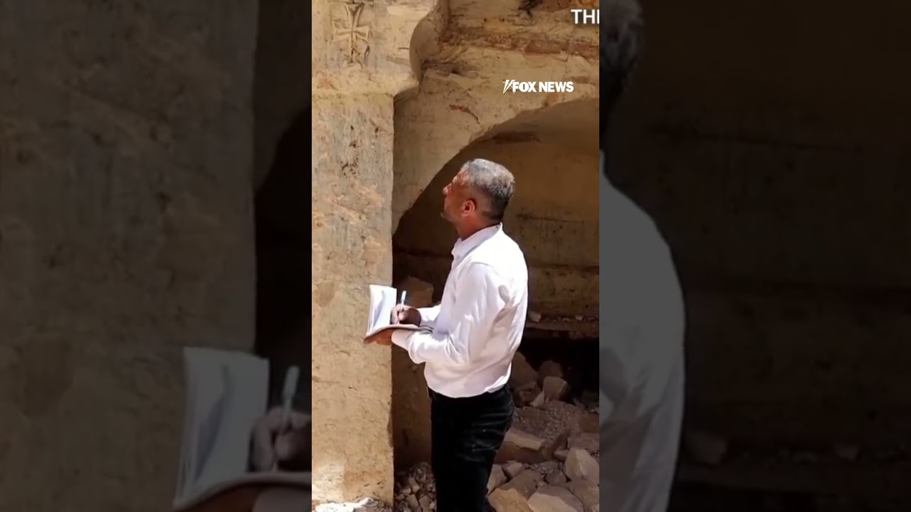 Ancient Christian tomb discovered in Syria #shorts #foxnews #news #fox #us #media #breaking