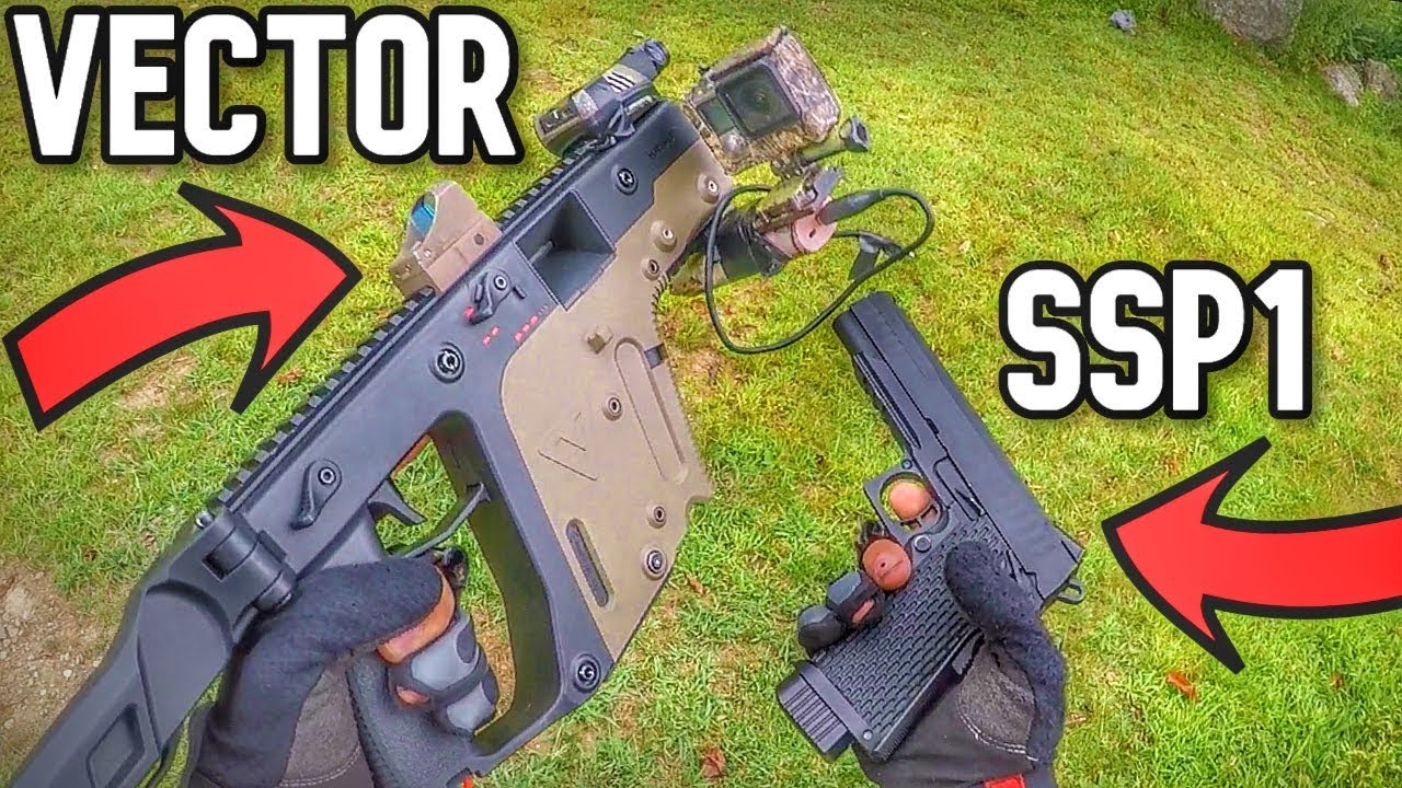 ANNIHILATING Airsoft Players with VECTOR SMG (AIRSOFT Gameplay)