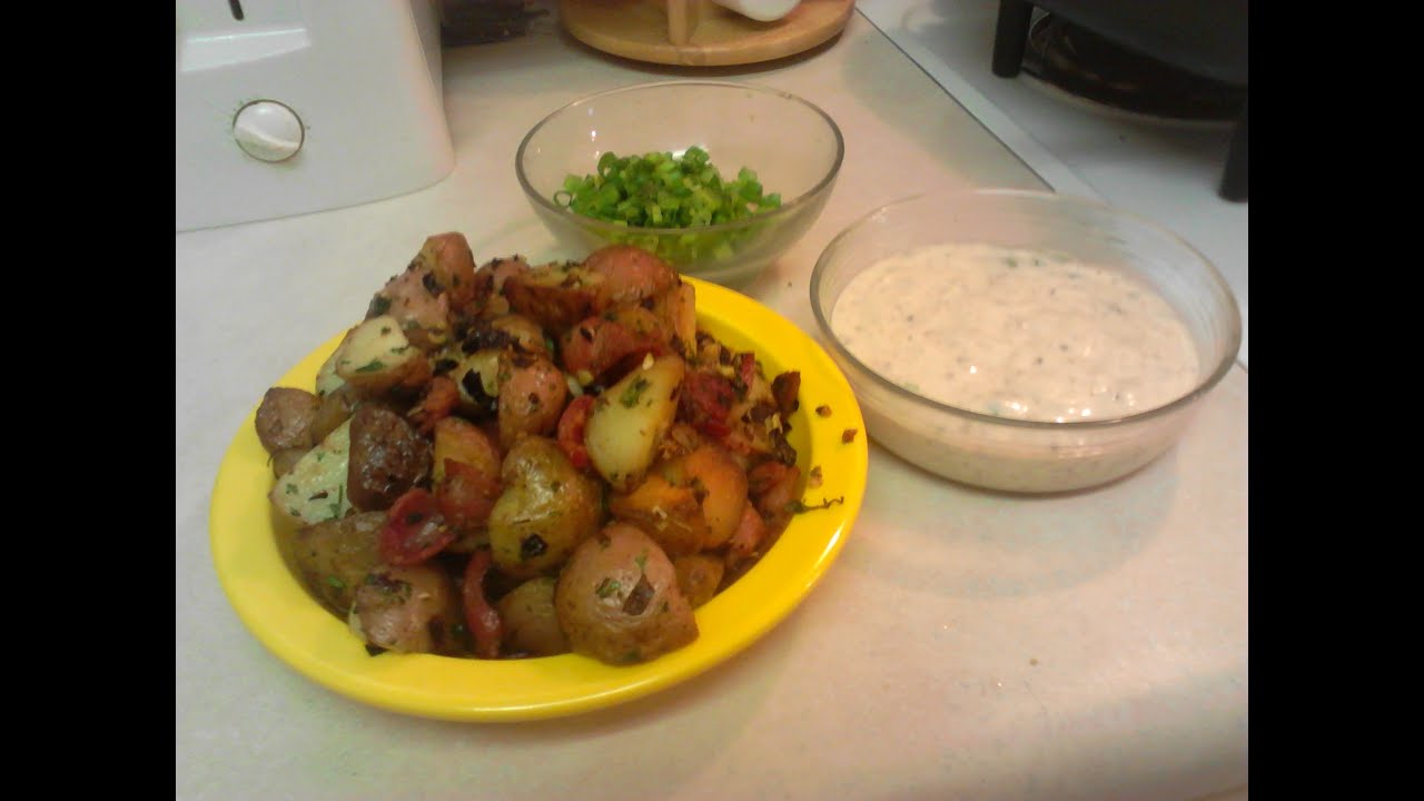 Pan-Fried Red Potatoes w/ Bacon