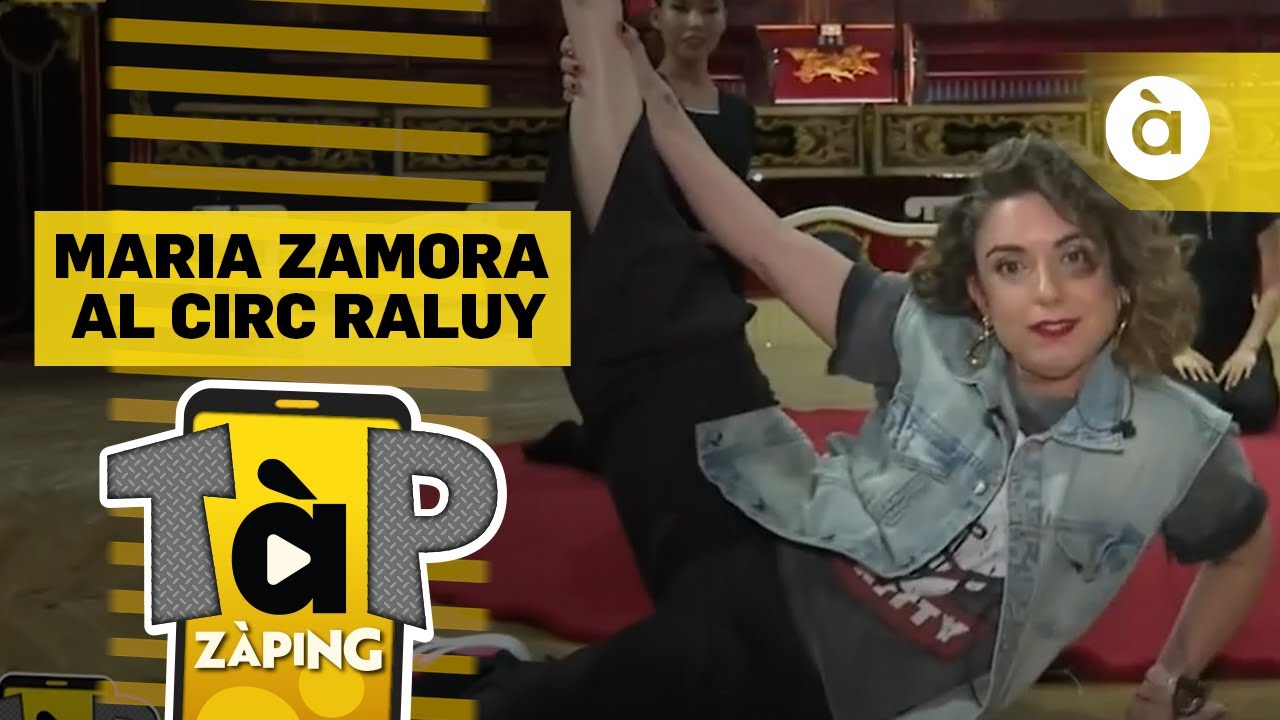 Maria Zamora fa de les seues al circ Raluy - Tàp Zàping