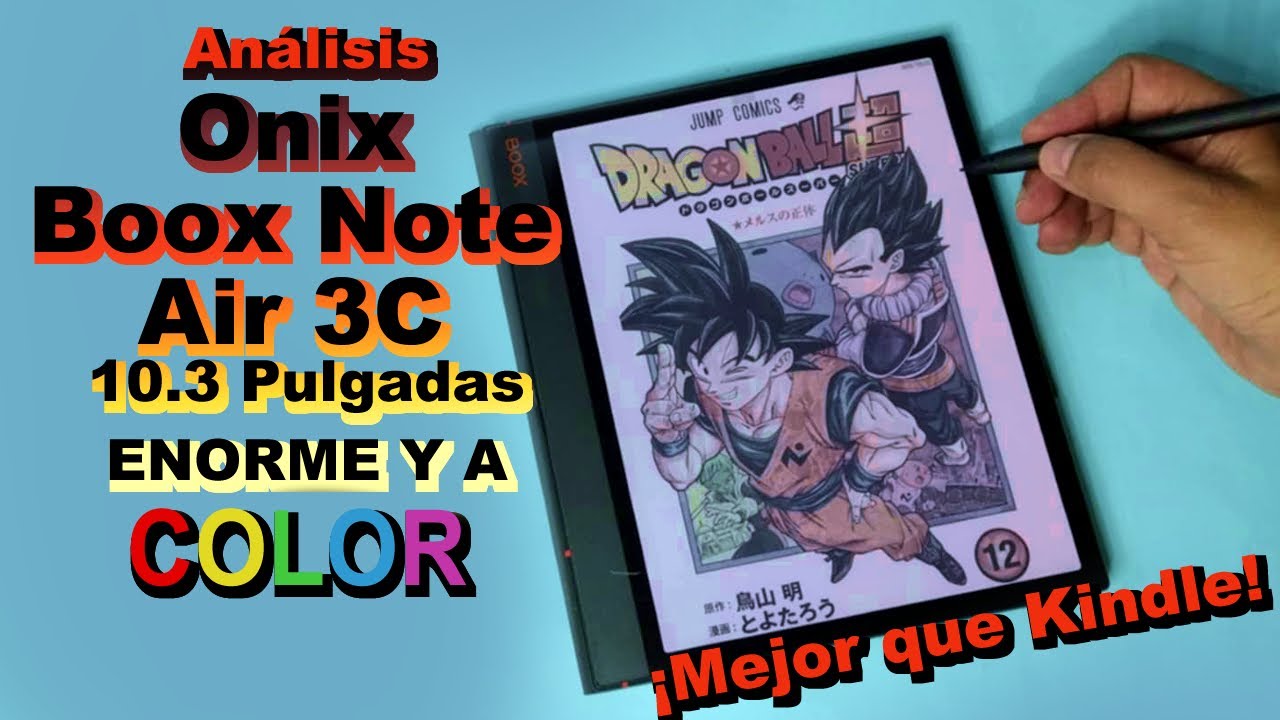 Analisis al ENORME Boox Note Air 3C E Ink 10.3 pulgadas de ONIX ¡Mejor que Kindle!