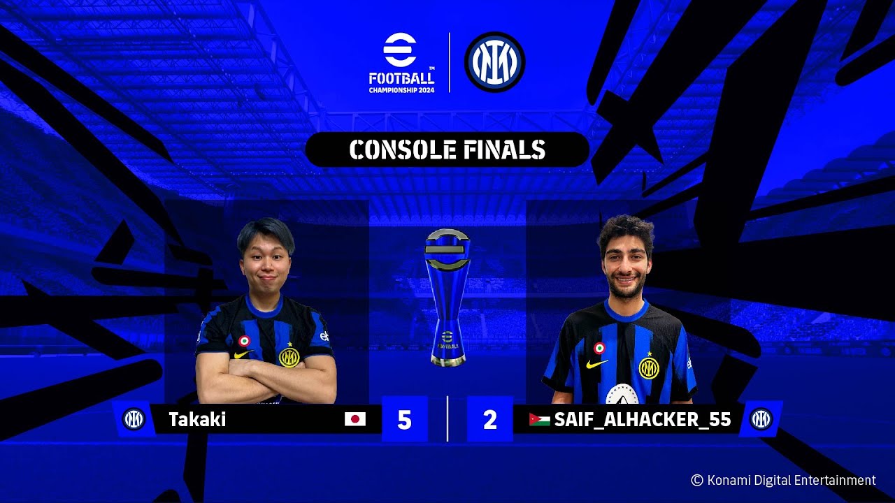 Console Grand Final: Takaki 5 - 2 SAIF_ALHACKER_55 | eFootball™ Championship 2024 FC Inter Finals