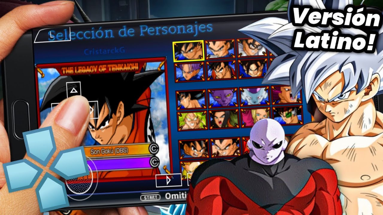 ¡THE LEGACY Of TENKAICHI MOD! 😱 DBZ TTT en ESPAÑOL LATINO para PPSSPP”