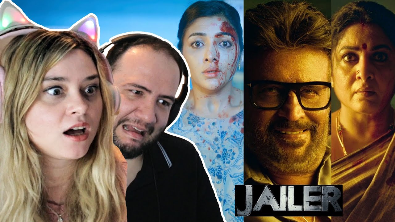 I SHOCKED MY WIFE WITH TAMIL MOVIE JAILER: Mass Interval Scene Reaction #rajinikanth #rajini