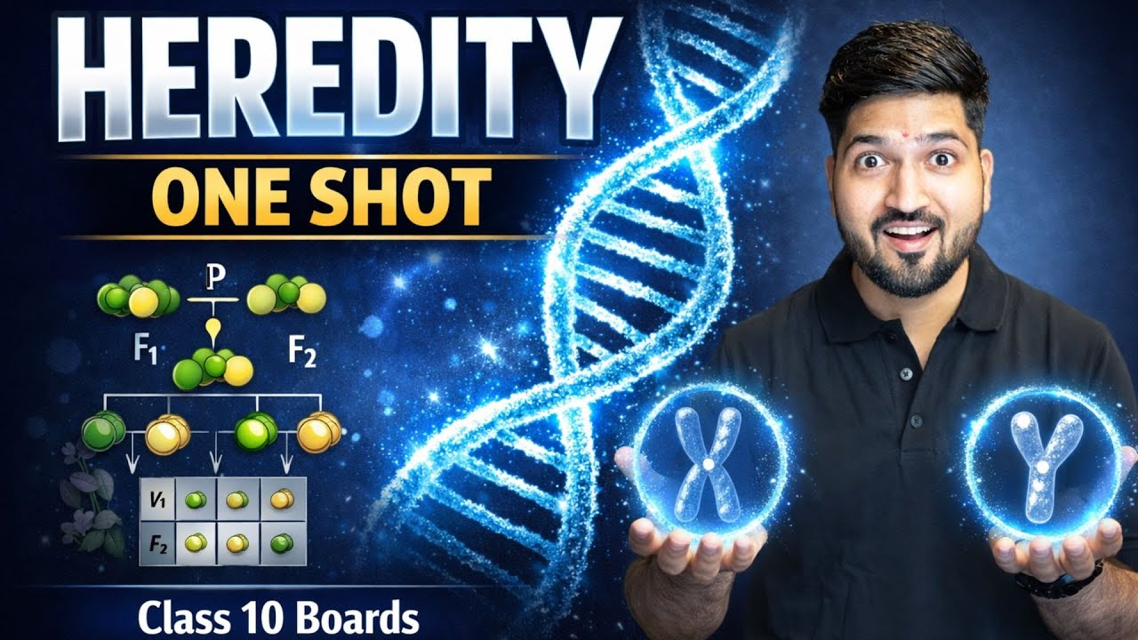 Heredity One Shot | Class 10 Biology | Complete Chapter for Boards 2026