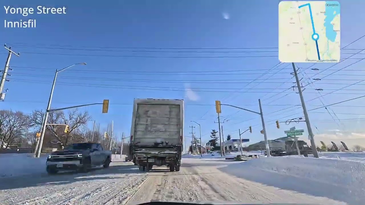4K Timelapse | 2026 JAN | From Barrie to Vaughan Mills via Yonge & Weston