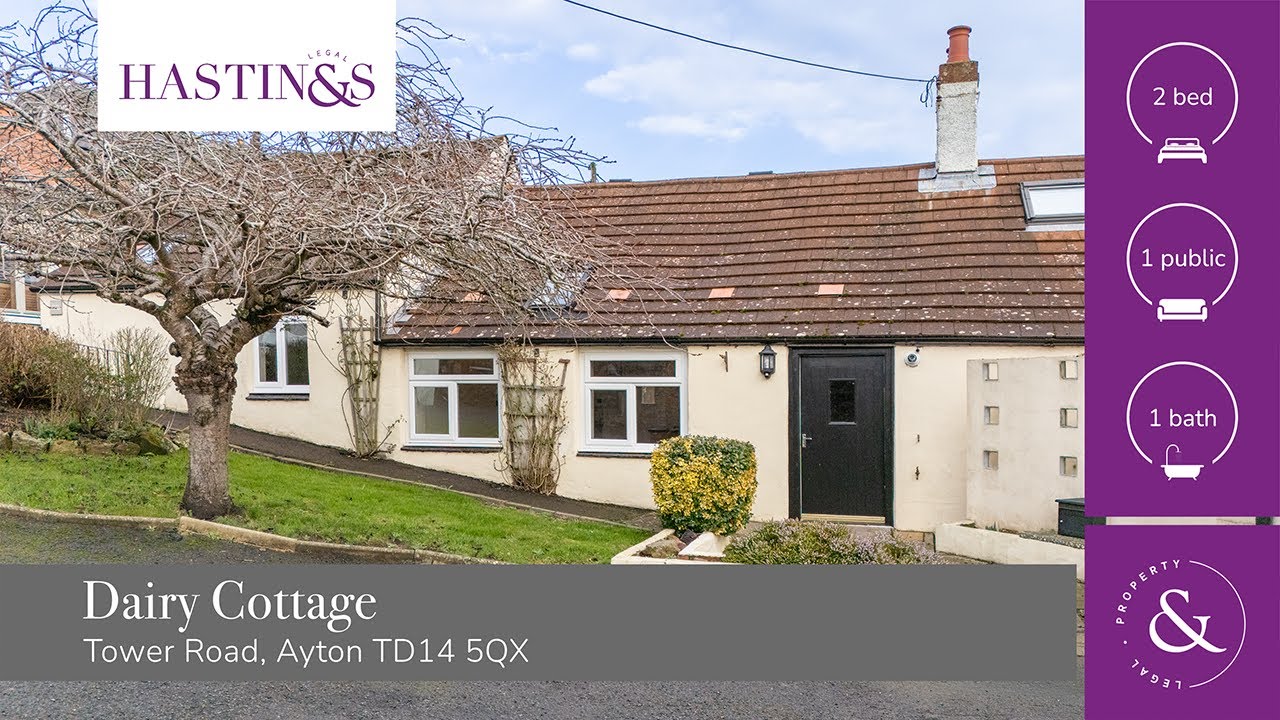 Dairy Cottage, Tower Road, Ayton TD14 5QX - Showcase Video