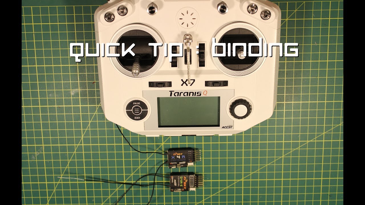 Quick Tip : Binding a Taranis QX7